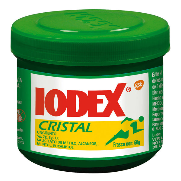 Iodex unguento cristal 60gr