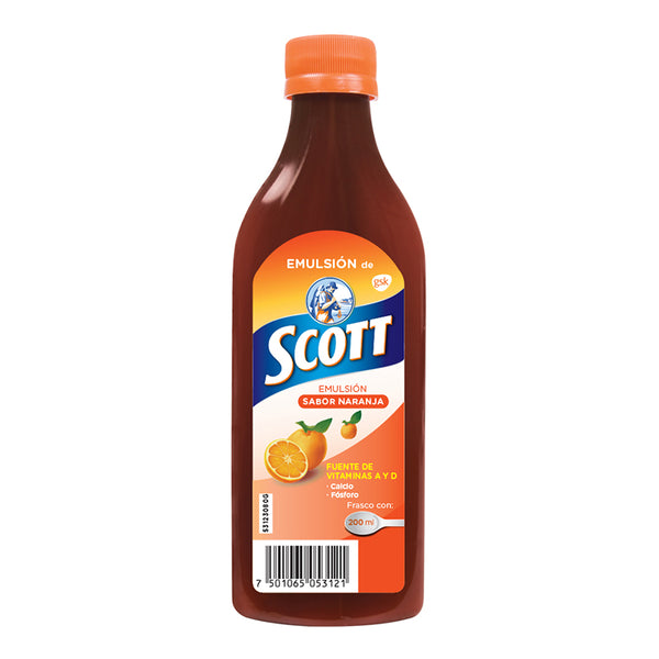 Emulsion scott naranja 200ml