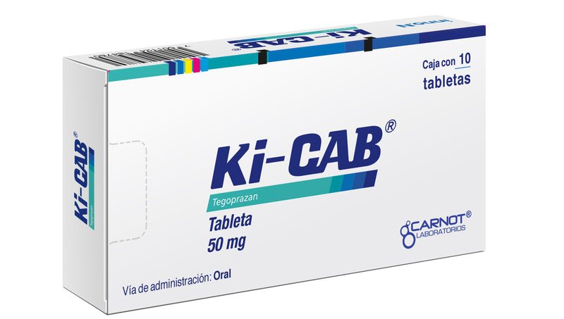 KI-CAB 10 Tabletas 50mg