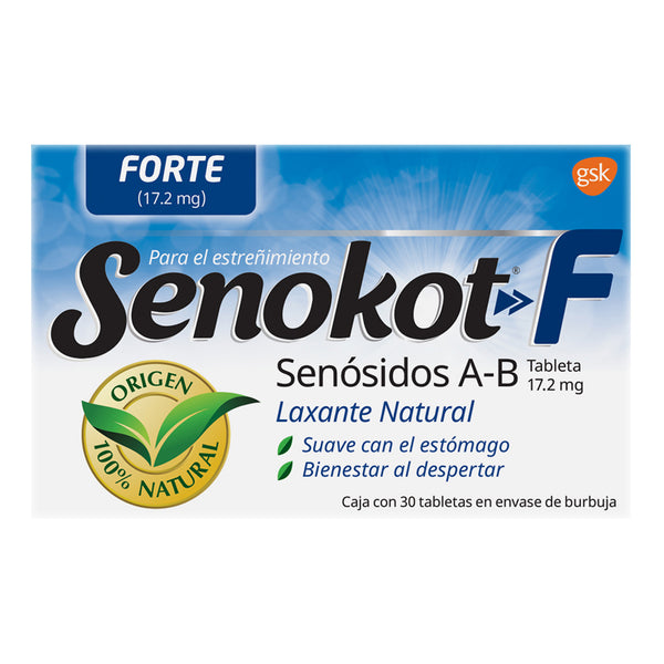 Senokot "f" 30 tabletas