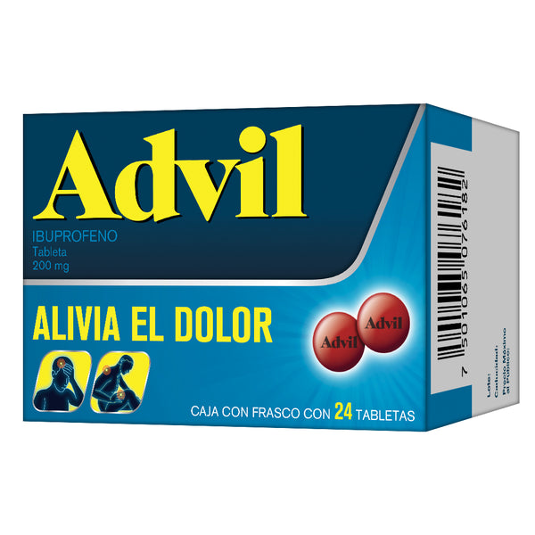 Advil 24 grageas