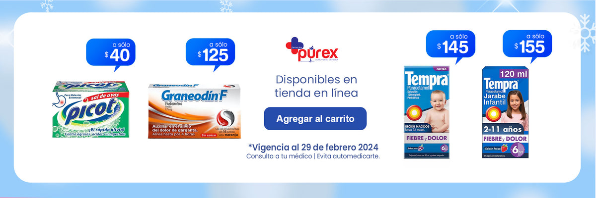 Farmacias Purex Tienda en linea Surtimos tu receta a domicilio