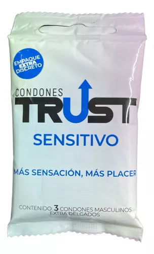 Trust sensitivo flowpack con 3