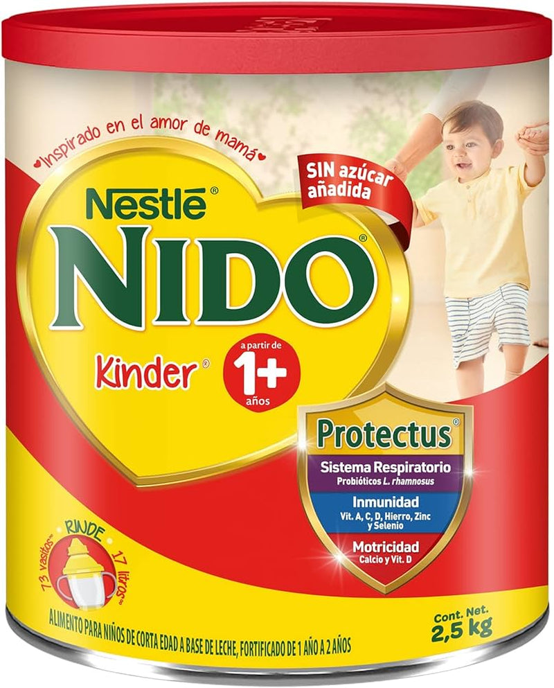 LECHE NIDO  KINDER 2.5 KILOGRAMOS