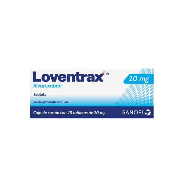 Loventrax 28 tabletas 20mg