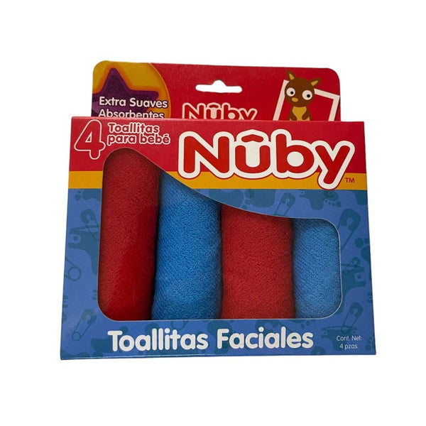 Toallas nuby para bebe con 4