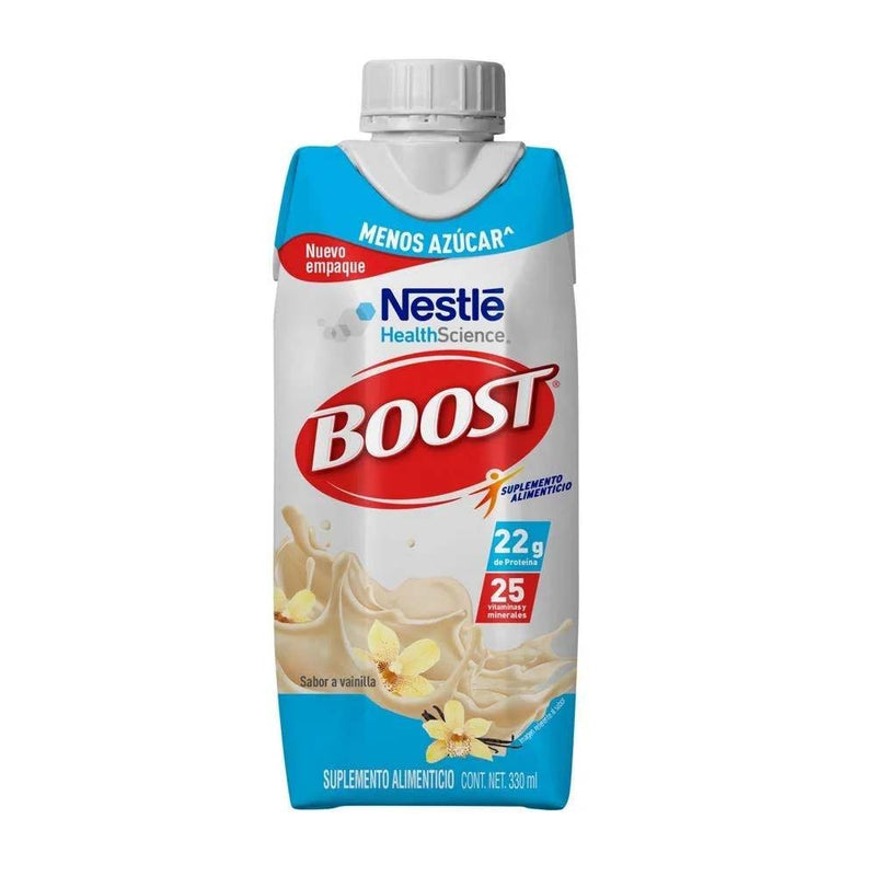 Boost menos azucar vainilla 330ml