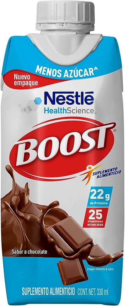 Boost chocolate menos azucar 330ml