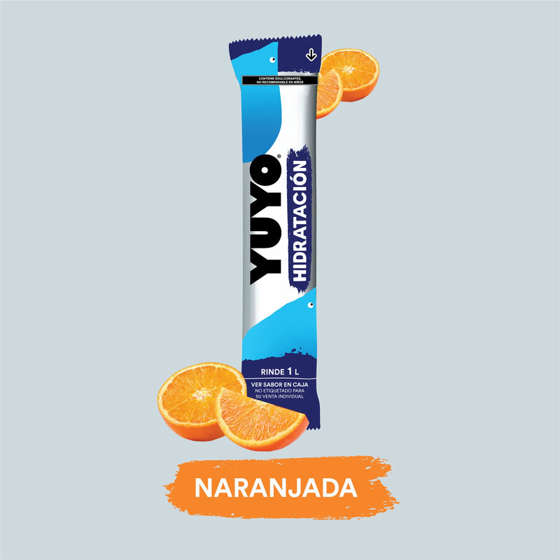 Yuyo hidratación sobre sabor naranjada 4.5 gramos