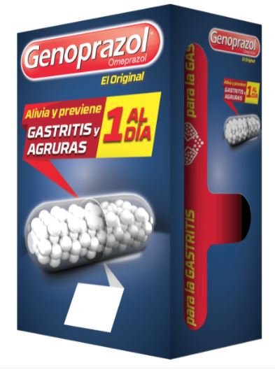 Genoprazol 49 capsulas 20mg