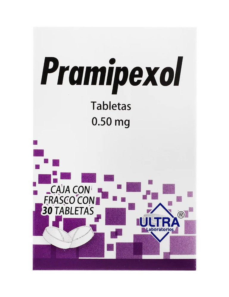 Pramixepol 0.50mg tabletas con 30 (Ultra)