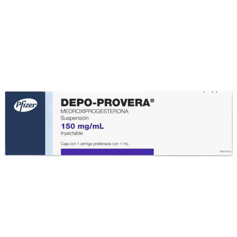 Depo-provera solucion inyectables 1ml 150ml