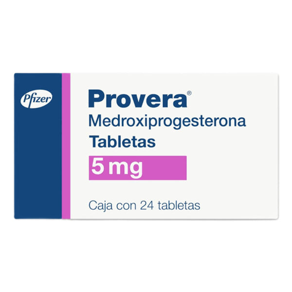 Provera 24 tabletas 5mg