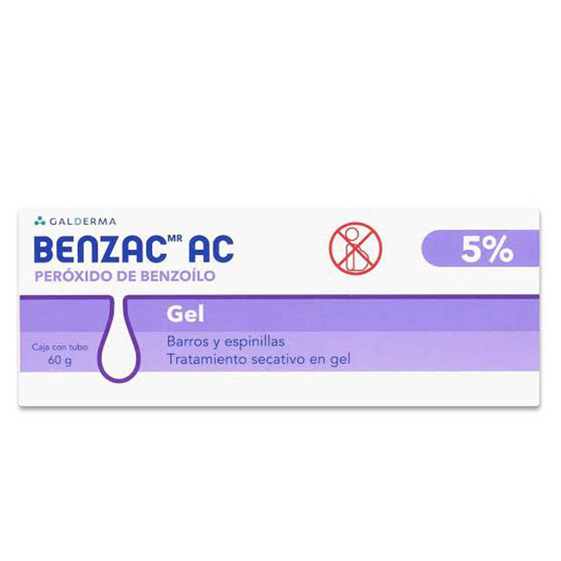 Benzac "ac" gel 5% 60gr