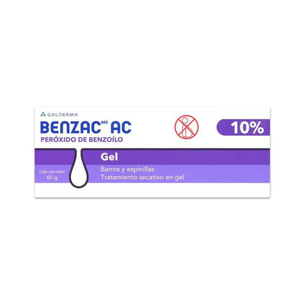 Benzac "ac" gel 10% 60gr