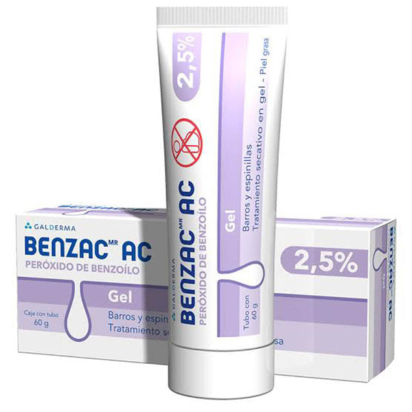 Benzac "ac" gel 2.5% 60gr