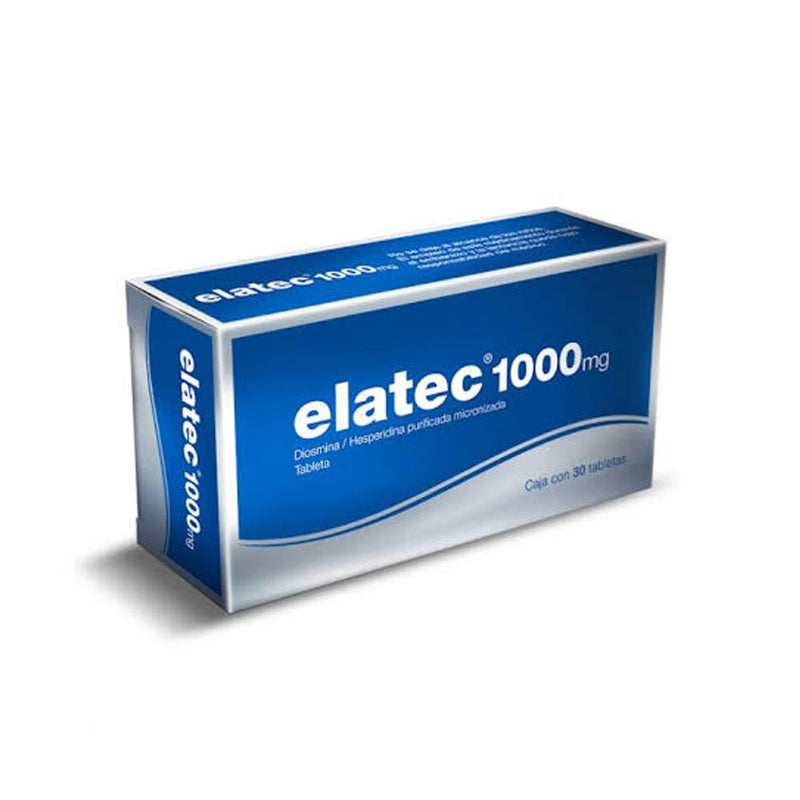 Elatec 30 tabletas 1000 mg