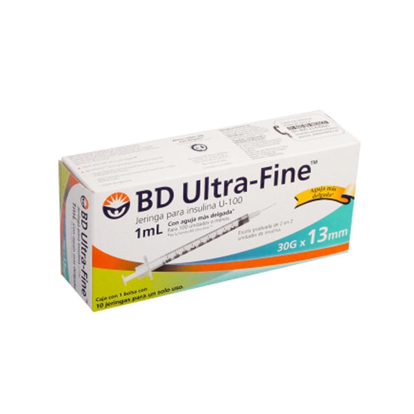 Jeringa ultra fina para insulina 1ml30x13 10