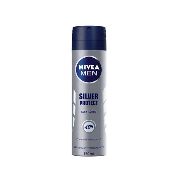 Desodorante nivea spray silver p 150