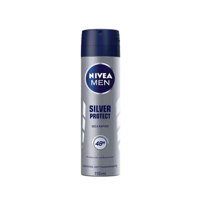Desodorante nivea spray silver p 150