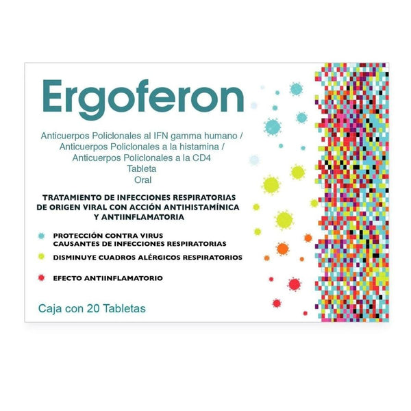 Ergoferon con 20 tabletas