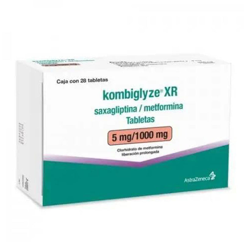 KOMBIGLYZE XR 28 TABS 5/1000MG