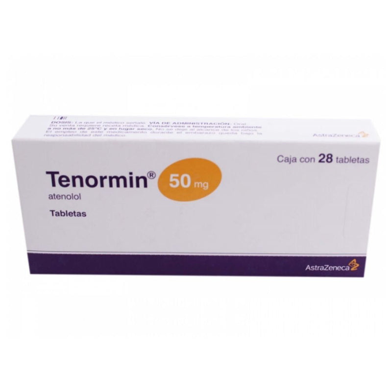 Tenormin 28 tabletas 50mg