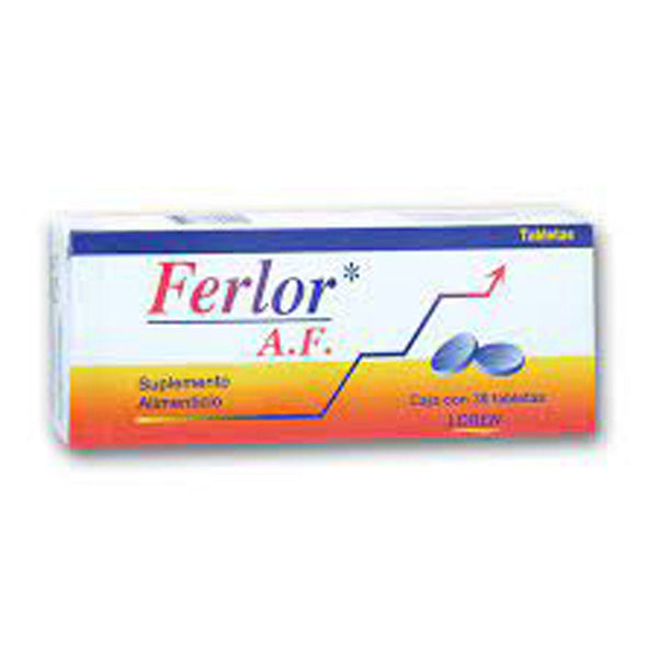 Fespumarato ferroso-acido folico 15 mg./350 mcg. tabletas con 30 (ferlor a.f.)