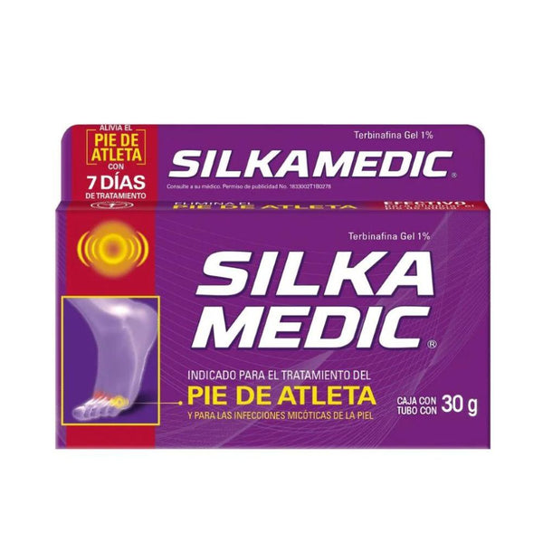 Silka medic gel 30gr terbinafia