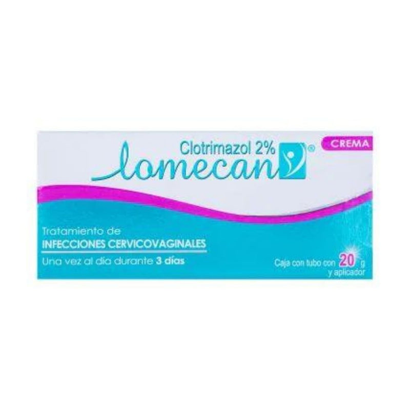 Lomecan v crema vaginal 20g