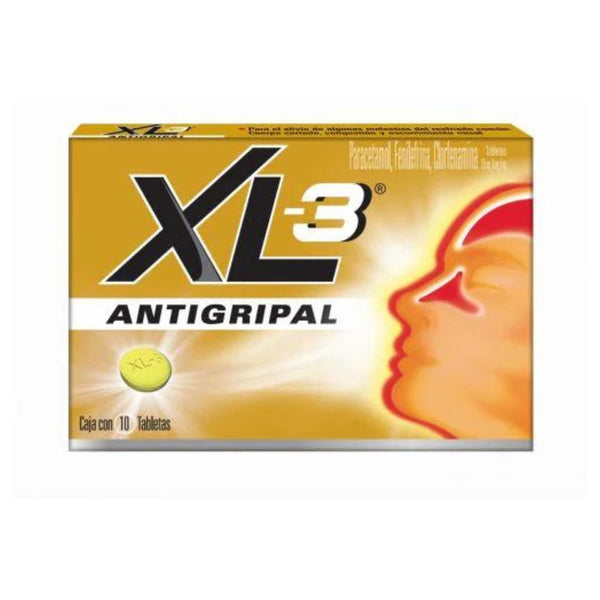 Xl3 antigripal 10 tabletas