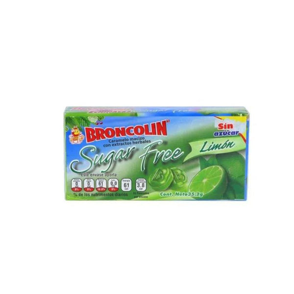 Broncolin free limon 16 tabletas 52.56 30.83