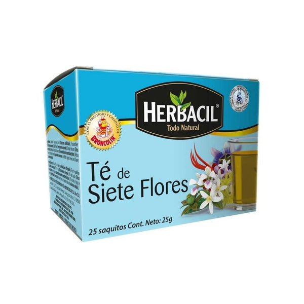 Te herbacil siete flores con 25