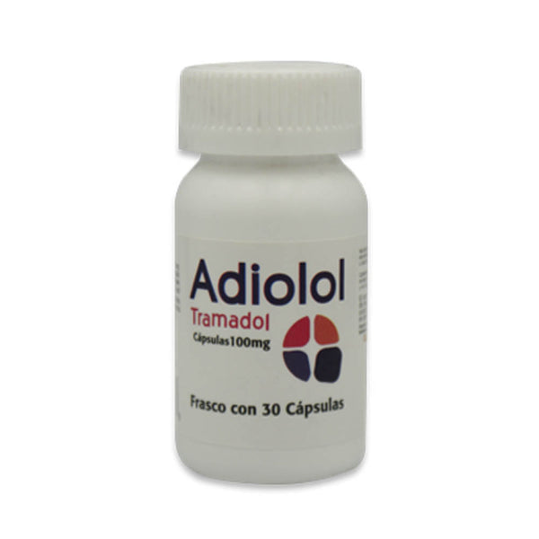 Tramadol 100mg 30 capsulas (adiolol)