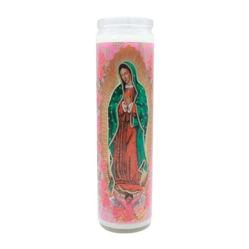 Veladora le cubero fama virgen guadalupe