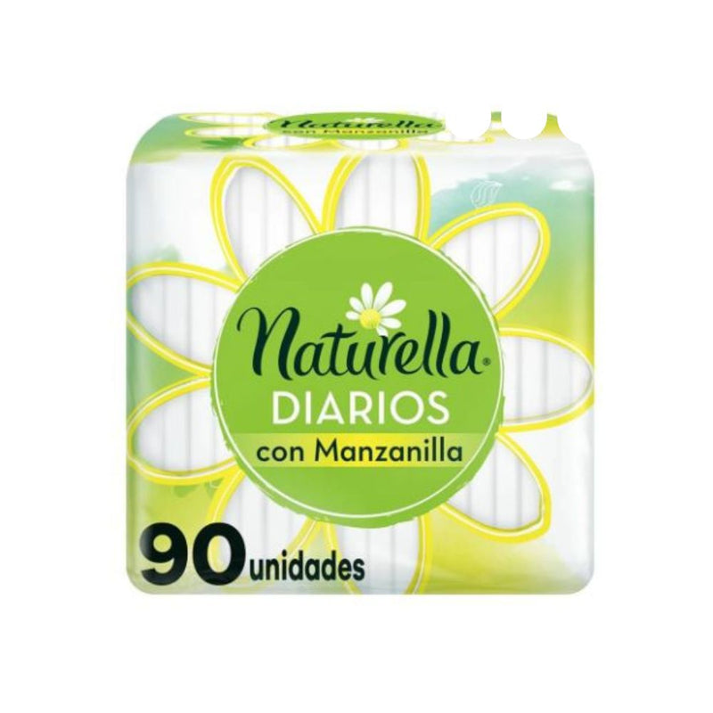 Protectores diarios naturella scented con 90 piezas