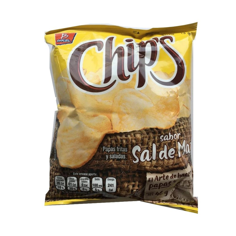 Barcel chips sal de mar 50 gr
