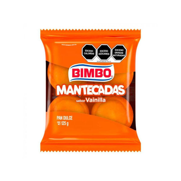 Mantecadas 4 piezas 125 gr bimbo