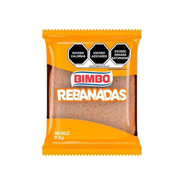 Rebanadas 2pieza 55 gr bimbo