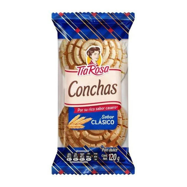 Conchas 2 pieza 150 gr tia rosa