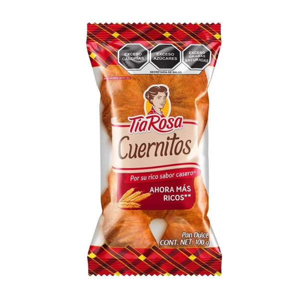 Cuernitos 2 pieza 100 gr tia rosa