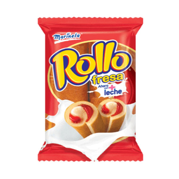 Rollo fresa 2p 70 gr marinela