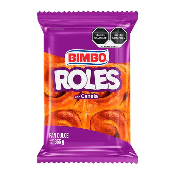 Roles canela 9 pieza 385gr bimbo