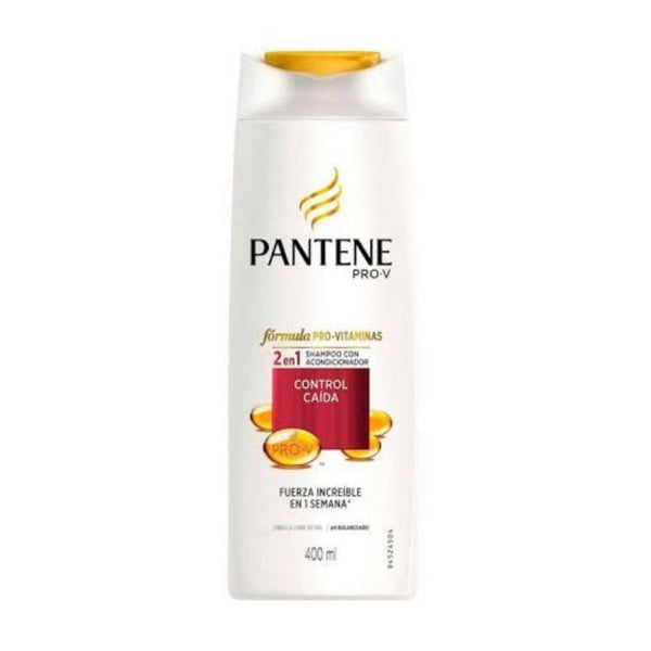 Shampoo pantene 2en1 control caida 400