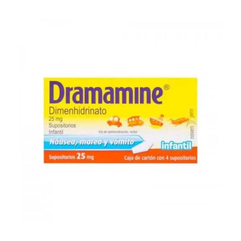 Dramamine infantil 4 suspension 25 mg