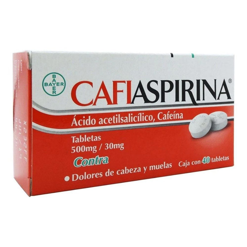 Cafiaspirina 40 tabletas