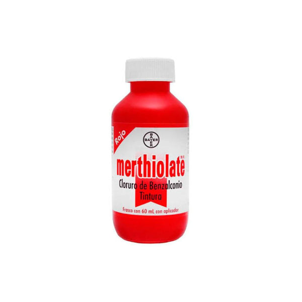 Merthiolate rjo 60ml cloruro de benzaclonio