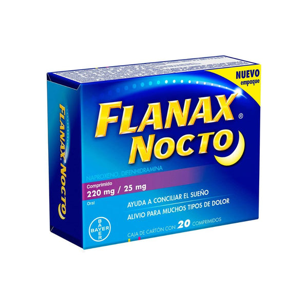 Flanax nocto 20 tabletas 220mg