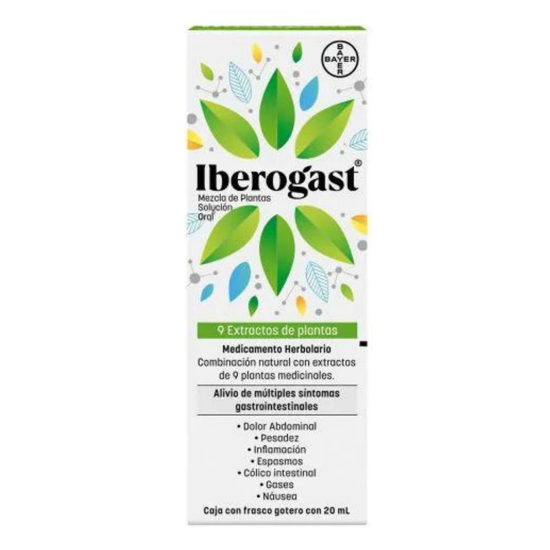 Iberogast solucionu 20 ml