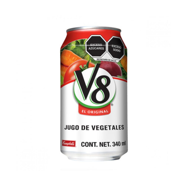 V8 campolletasbells jugo de verduras 340 ml
